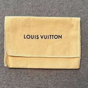 Louis Vuitton small accessory dust bag